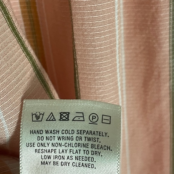 Anthropologie Maeve Brenda Stripe Balloon Sleeve Top Size S - Picture 7 of 8